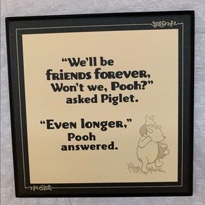 Hallmark Disney Plaque